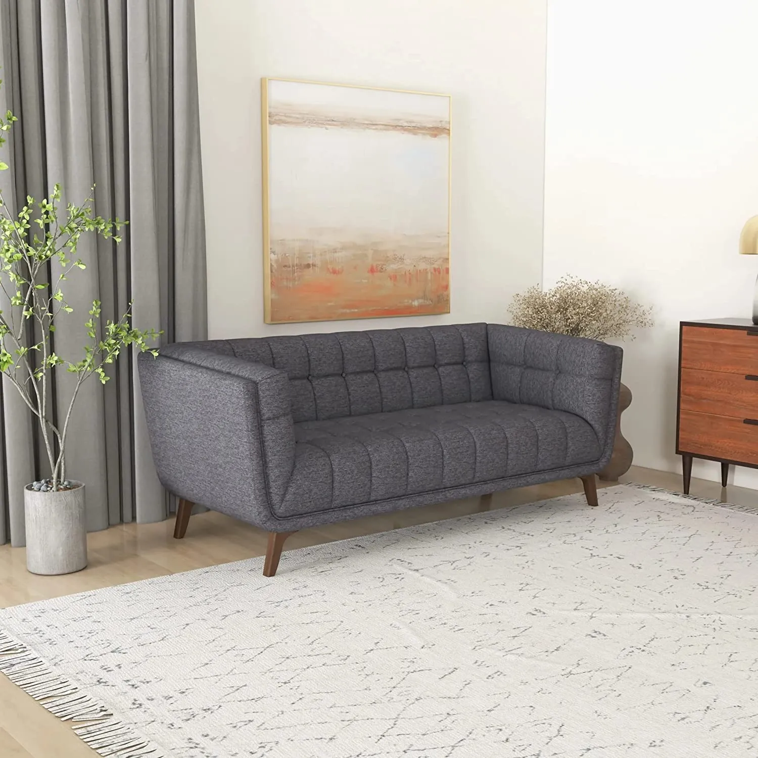 Louis Fabric Sofa For Living Room
