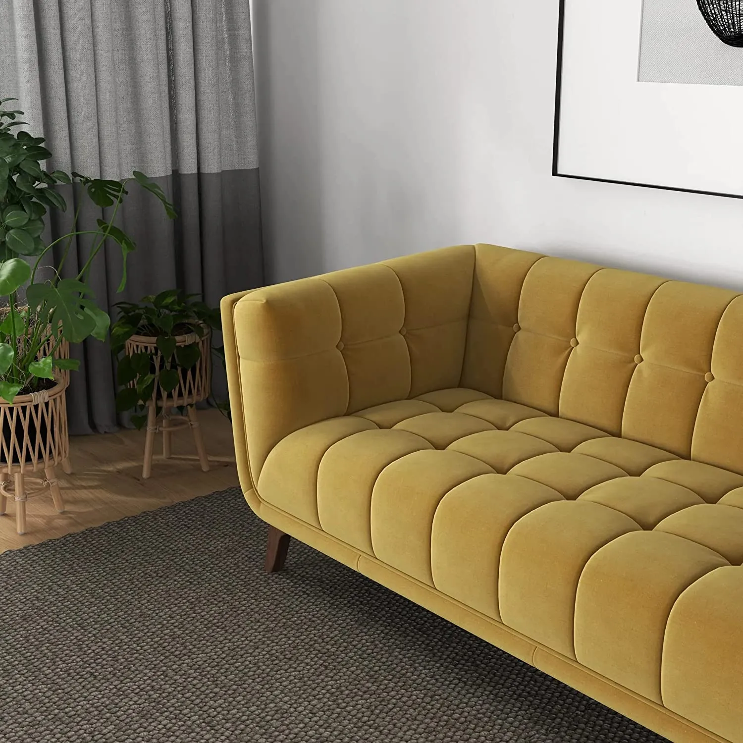 Louis Fabric Sofa For Living Room