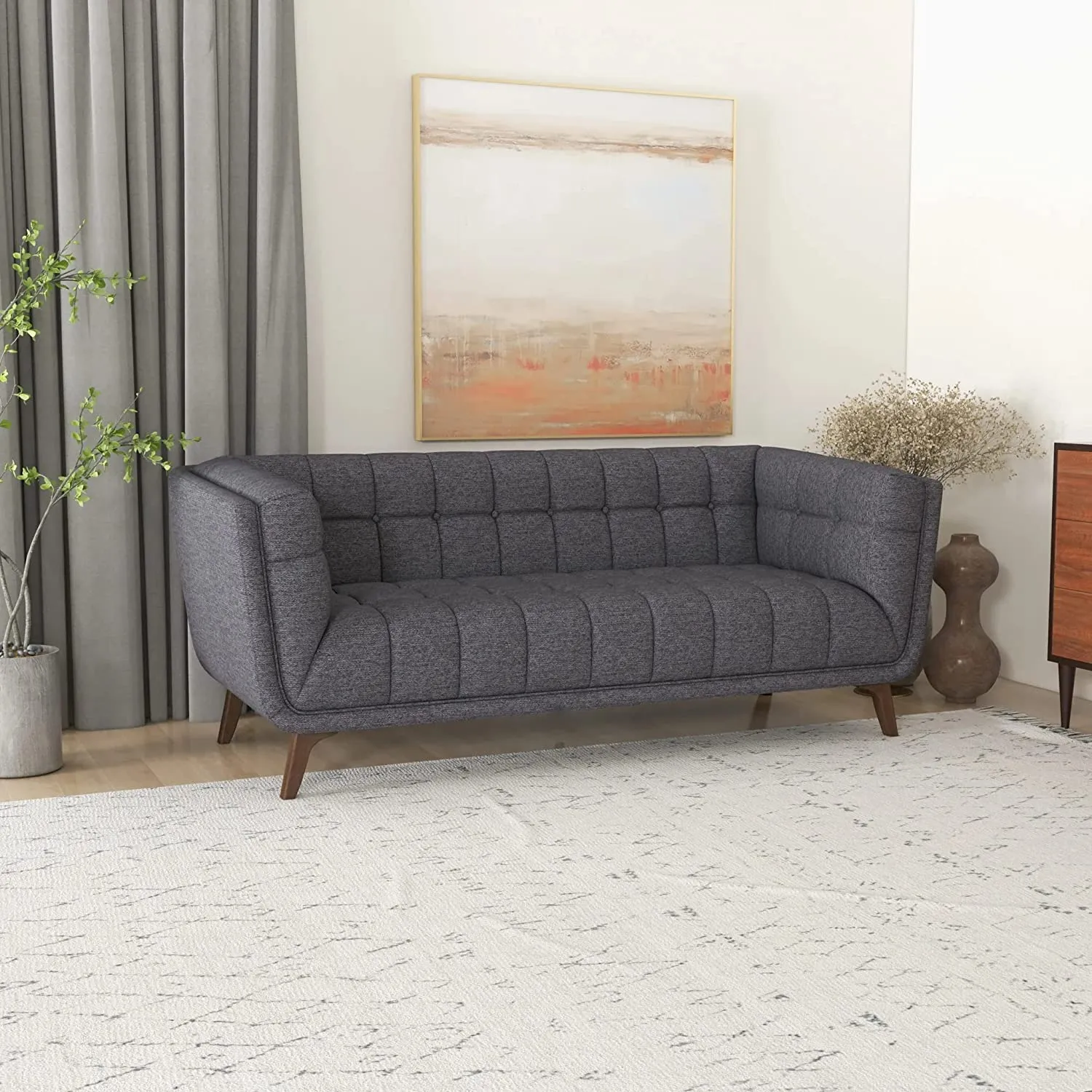 Louis Fabric Sofa For Living Room