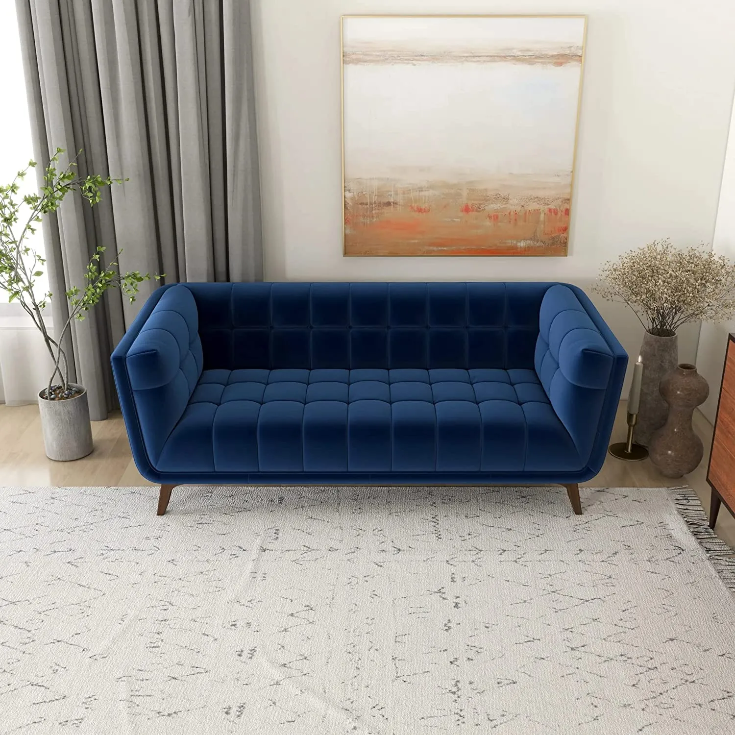 Louis Fabric Sofa For Living Room