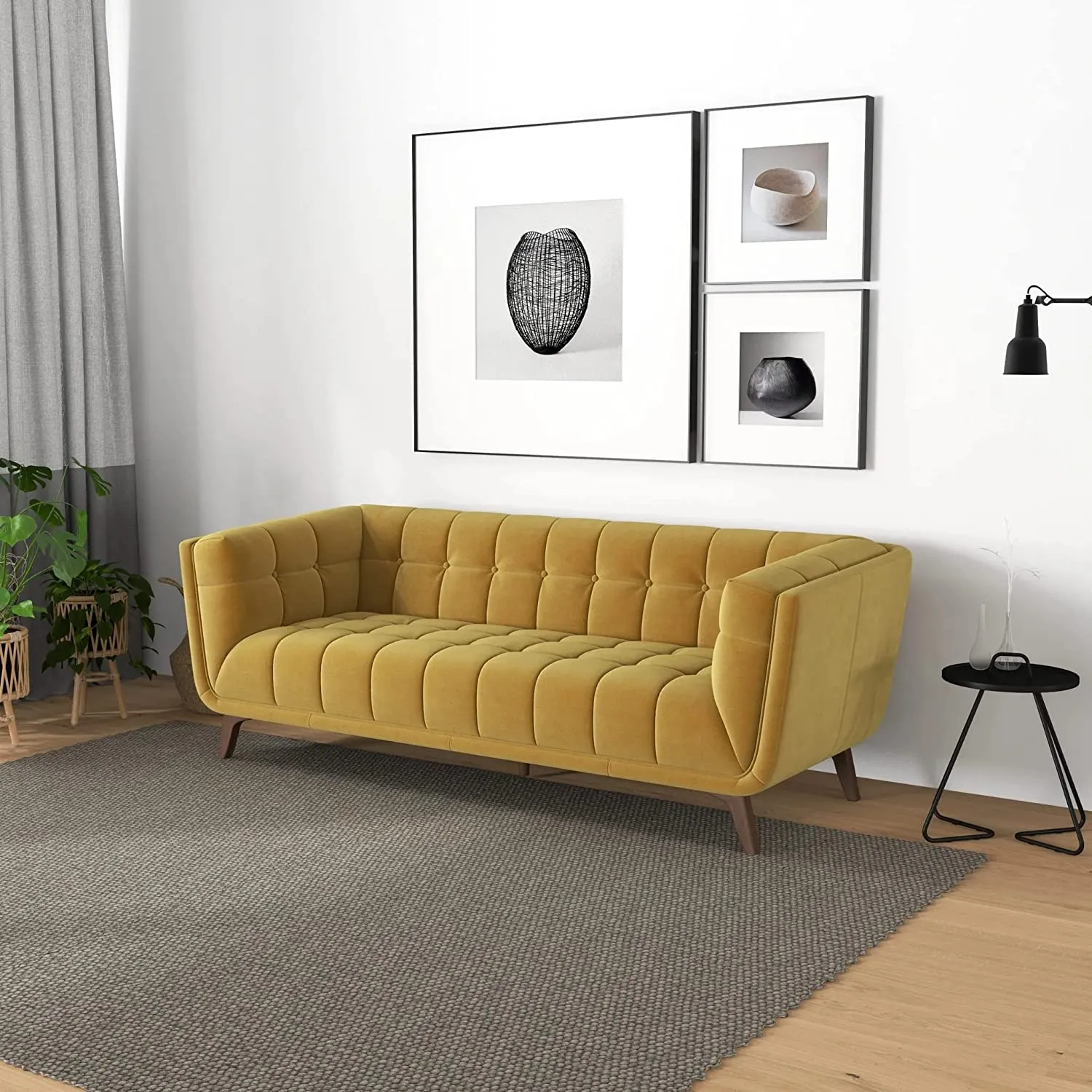 Louis Fabric Sofa For Living Room