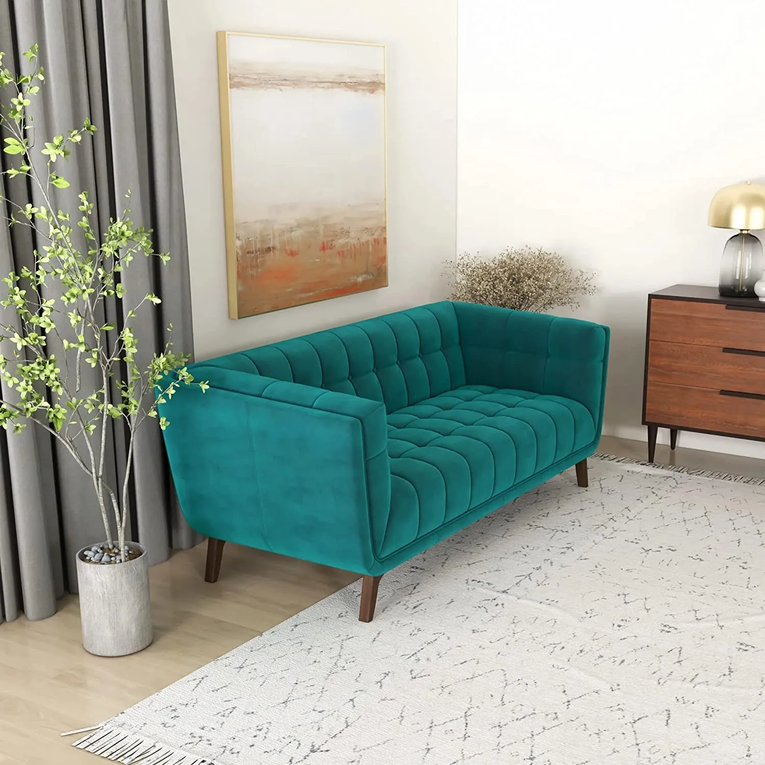 Louis Fabric Sofa For Living Room
