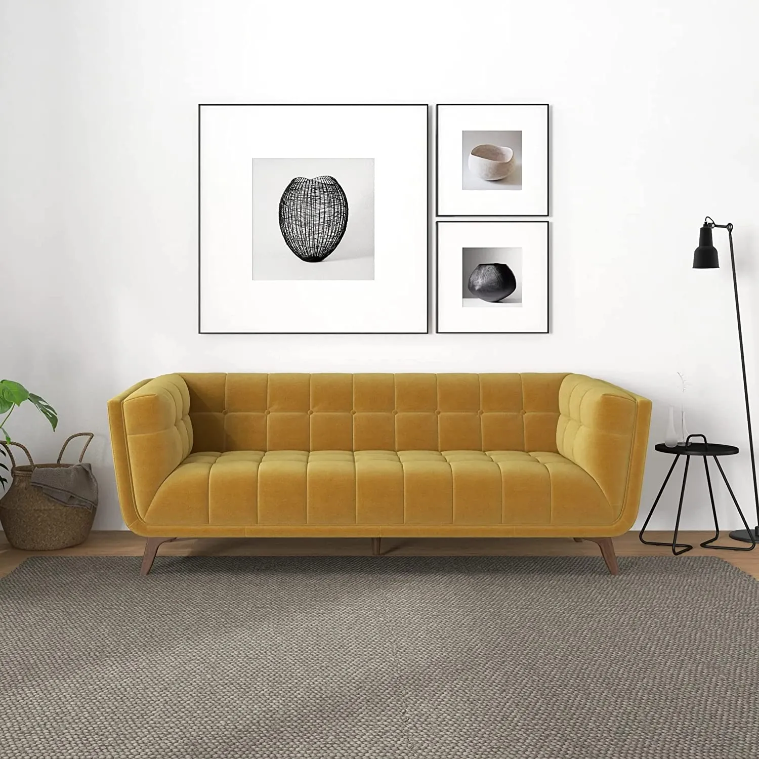 Louis Fabric Sofa For Living Room